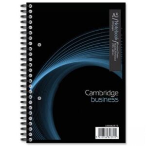 PD9831 | Oxford Spiral NoteBook A5 200 Pages Pack 3