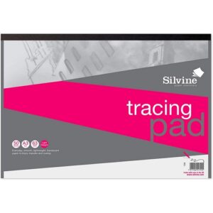 PD9982 | Silvine A3 Tracing Pad 63gsm 50 sheets A3T50