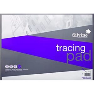 PD9984 | Silvine A3 Professional Tracing Pad 90gsm 50 sheets A3TPR