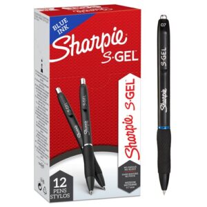 PE1168 | Sharpie 2136600 S-Gel Black 0.7mm point Pack 12