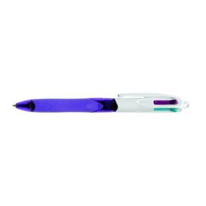 PE1183 | Bic 4-Colours Grip Fun BallPoint Pen 887777