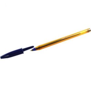 PE1450 | Bic Orange Ball Point Pen Fine Point Blue 872730