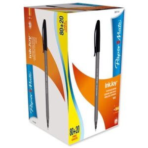 PE1533 | Papermate Inkjoy 100 Ball Pen Black S0977410