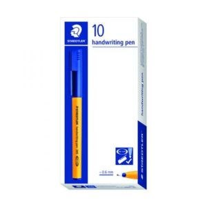PE1668 | Staedtler Handwriting Fineliner Blue 10s