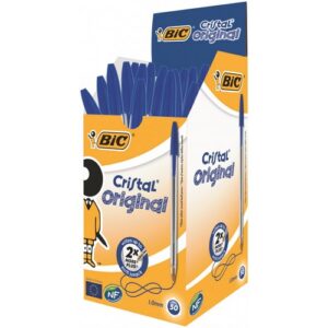 PE1769 | Bic Cristal Medium Blue Pack 50 4 for 3