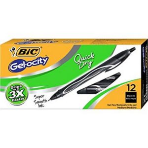 PE1804 | Bic Gelocity Quick Dry Black Box 12 949873