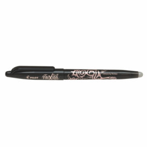 PE1822 | Frixion Ball 1.0 Gel Ink Rollerball Black Pack 12