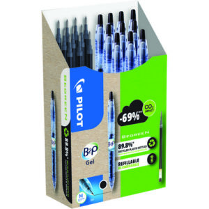 PE1887 | Pilot B2P Gel - Greenpack Black