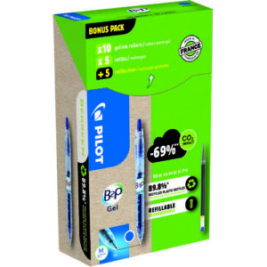 PE1888 | Pilot B2P Gel - Greenpack Blue