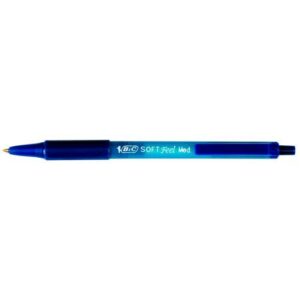PE2108 | Bic Soft Feel Retractable Pen Medium Point Blue 837398