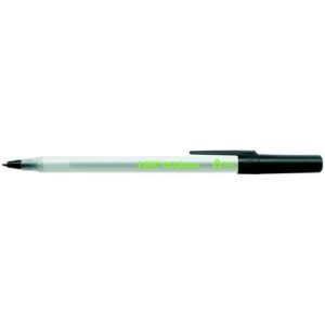 PE2206 | Bic Ecolutions Round Stic Ball Point Pen Black 880684