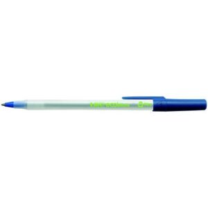 PE2207 | Bic Ecolutions Round Stic Ball Point Pen Blue 880686