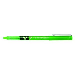 PE2228 | Pilot Hi-Tecpoint V7 Liquid Ink Rollerball Pen Green