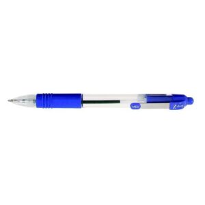 PE3142 | Zebra Z-Grip Retractable Ballpoint Medium Tip Blue Ink 22220
