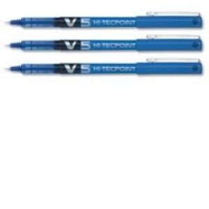 PE4062 | Pilot Hi-Tecpoint V5 Liquid Ink Rollerball Pen Blu 100101203