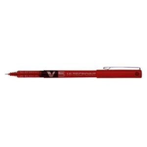 PE4063 | Pilot Hi-Tecpoint V5 Liquid Ink Rollerball Pen Red 100101202
