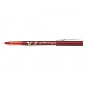 PE8319 | Pilot Hi-Tecpoint V7 Liquid Ink Rollerball Pen Red 101101202