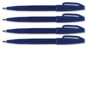 PE8365 | Pentel Sign Pen Fibre Tip Marker Blue S520-C
