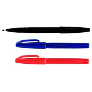 PE8366 | Pentel Sign Pen Fibre Tip Marker Black S520-A