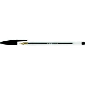PE9036 | Bic Cristal Ball Point Pen Medium Black 8373632