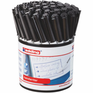 PE9242 | Edding Handwriter Black Pen Tub 42