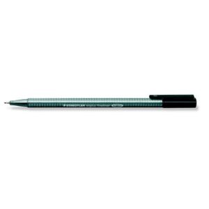PE9736 | Staedtler 334 Triplus Fineliner Pen Black 334-9