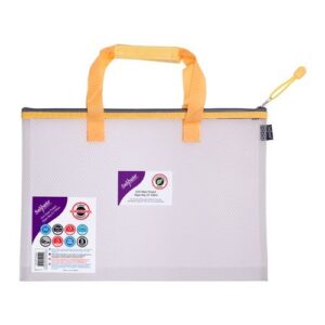 PF1047 | Snopake EVA Zippa Bag 480x350mm Yellow