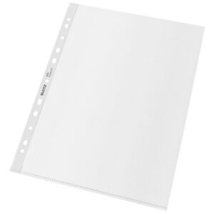 PF1060 | Leitz Recycle A4 Pocket Pack 100. Clear
