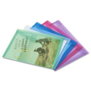 PF1080 | Rapesco Eco Popper Wallet A3 Assorted 5