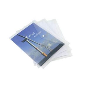PF1081 | Rapesco Eco Popper Wallet A3 Clear 5