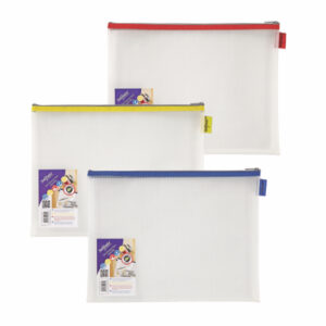 PF1142 | Snopake Eva Mesh Zippa-Bag Foolscap Pack 3