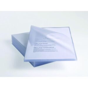 PF1270 | Rexel Anti Slip Folders Clear 25s 2102211