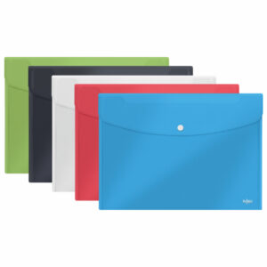 PF1375 | Rexel Choices Popper Wallet A4/FC Pack 5