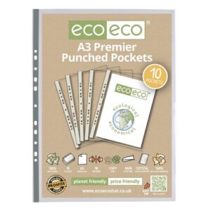 PF1548 | Eco A3 100% Recycled Bag 10 Premier Portrait Punched Pockets