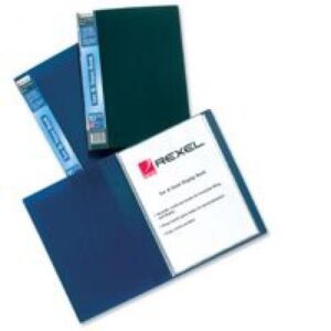 PF7082 | Rexel See & Store Book 60 Pocket Black 10565BK