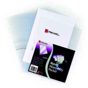 PF8720 | Rexel Hdut Side & Top Open Pocket Pack 25 11031