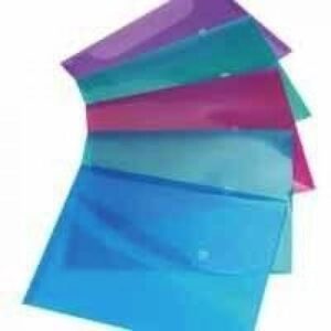 PF8729 | Rapesco Bright Popper Wallet Foolscap Assorted Pack 5 0688