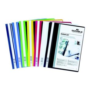 PF9292 | Durable Duraplus A4 Folder Black Pack 25 2579/01