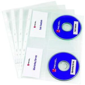 PF9467 | Rexel Nyrex CD Pocket Pack 5 2001007