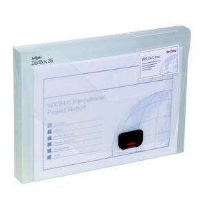 PF9624 | Snopake DocBox 35 A4 Clear 12861