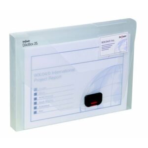 PF9911 | Snopake DocBox 25mm A4 PP Clear 12849