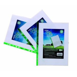 PF9963 | Snopake Bio Punched Pockets Pack 25 15439