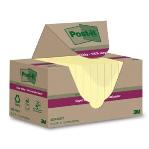 PI1302 | Post-It S/S Recy 47.6x47.6 Ylw Pk12