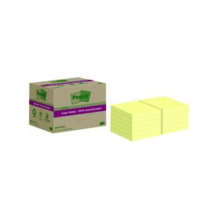 PI1306 | Post-It S/S Recyc 76x76 C/Yllw Pk12