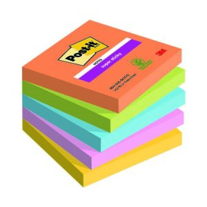 PI1410 | Post-it Super Sticky Notes Boost 76mm x 76mm Pk5