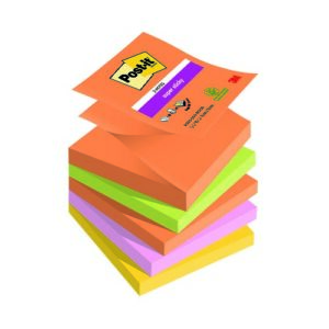 PI1411 | Post-it Super Sticky Z-Notes Boost 76mm x 76mm Pk5