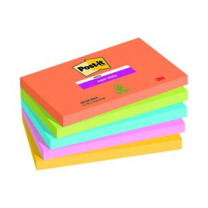 PI1426 | Post-it Super Sticky Notes Boost 76 x 127mm Pk5