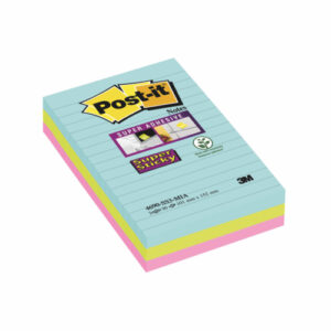 PI1717 | Post-it S/Sticky line Notes Miami XL 101x101 675-SS3-MIA 3s