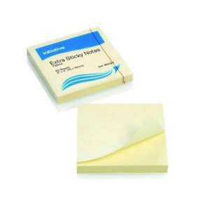 PI1727 | Initiative Extra Sticky Notes 76 x 76mm Yellow 90 Sheet Pads