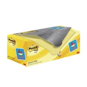 PI1901 | Post-it Yellow Notes 76x76mm 16 Pads + 4 Pads FOC